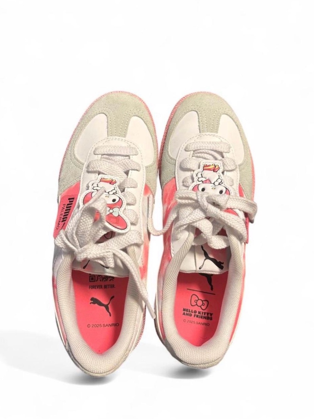 Puma x Hello Kitty Pink & Cream Sneakers